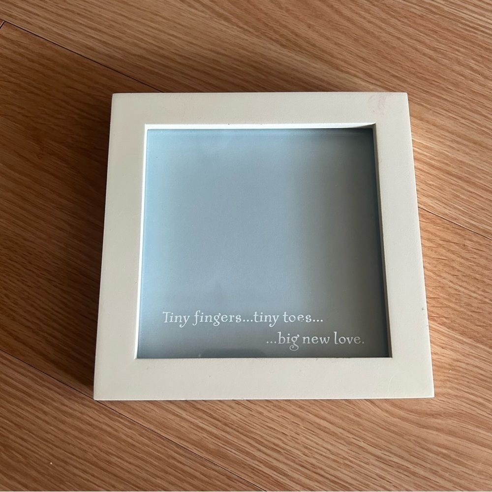 Hallmark Baby Blue Tiny Fingers, Tiny Toes, Big New Love Photo Frame